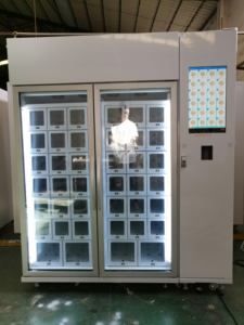 Distributeur automatique de fleur de casier extérieur, vente intelligente personnalisée de micron avec <span class=keywords><strong>lecteur</strong></span> de <span class=keywords><strong>carte</strong></span> de système de refroidissement - Product Image 6