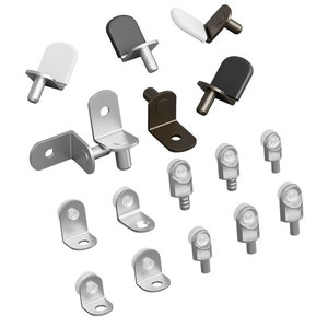 Support d'étagère pour armoire, cloison en verre et bois, porte-vin, accessoire de fixation en métal durable, design moderne et simple - Product Image 1