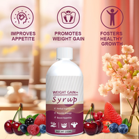Sirop Tonique pour la Prise de Poids pour Adultes et Adolescents avec Maca et Ginseng Formule Naturelle Soutien Immunitaire 100ml