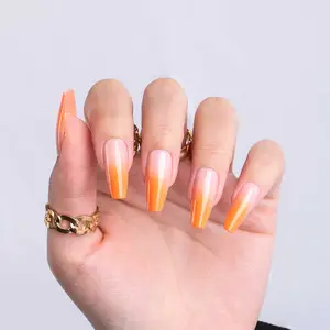 Senboma Manufacture Custom Ombre Eco-Friendly Acrylic False Nails