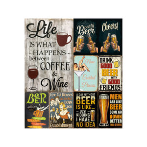 Decoration Retro Vintage Metal Wall Tin <strong>Sign</strong> <strong>Beer</strong> - Product Image 6