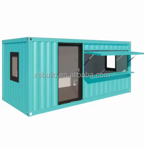 モジュール式プレハブ店舗 モバイルストア トレーラー 20フィート 40フィート カスタムプレハブコンテナ コーヒーショップ - Product Image 2