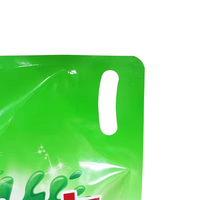 Sacs de liquide en plastique personnalisés 1L 2L 3L 4L 5L Bec verseur et bouchon de détergent à lessive de conception debout unique