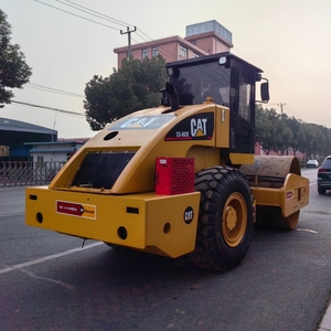 <b>Used</b> Caterpillar CS-683E Single Drum Vibratory <b>Road</b> <b>Roller</b> Cat CS683E Compactor for <b>Road</b> Construction - Product Image 2