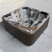 Système Balboa populaire Spa extérieur Baignoire de massage Jacuzzier Baignoire Jardin Whirlpool Whirlwanne Hydromassage Bain à remous