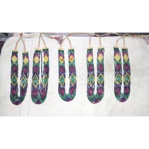 Collier artisanal de haute qualité en saphirs multicolores facettés ronds de 3 mm à 4,5 mm, 7 brins, pour la fabrication de bijoux, M.Y.GEMS, tiers - Product Image 4