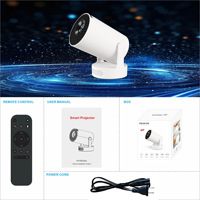 Projecteur LCD ultra portable ShadowCat HY300 720P compatible 4K Android 11 WiFi6 BT5.0 Home Cinéma Stéréo HIFI 200 Lumens
