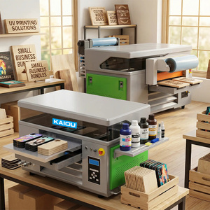 เครื่องพิมพ์ UV Flatbed แบบไฮบริดเดสก์ท็อปพร้อม I1600เอปสัน/XP600หัว UV | รุ่น400*600มม. | หมึก UV DTF - Product Image 3