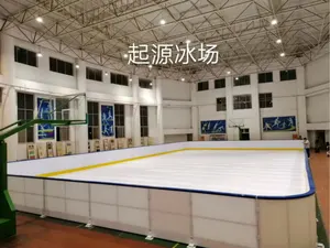 الصين الصانع UHMWPE الاصطناعية هوكي الجليد التزلج/حلبة التزلج للبيع