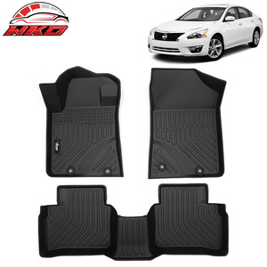 Alfombrillas para Nissan Altima 2013-2018, para todo tipo de clima, moldeadas en 3D, antideslizantes, protectoras de alfombra, TPE, impermeables - Product Image 1