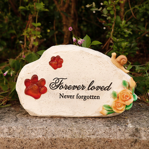 Placca da giardino decorativa in pietra in resina commemorativa a tema Anime con <span class=keywords><strong>animali</strong></span> <span class=keywords><strong>dipinti</strong></span> e Display commemorativo di Design artistico - Product Image 3