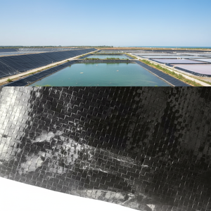 Revestimiento Impermeable para Acuicultura de HDPE Anti-UV de 0.5 mm de Espesor, 25*25 m, Reforzado para Estanques de Peces, <span class=keywords><strong>Presas</strong></span> y Vertederos - Product Image 1