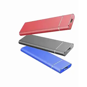 Hard disk portabel 16T 10TB 8TB, hard disk eksternal USB 3.1 warna merah biru hitam, hard disk eksternal 2TB 1TB murah