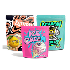 Bán buôn 3.5g Gummies 1000mg 500mg 600mg ăn được bao bì rỗng edibles Ba lô 500mg mùi bằng chứng nhựa 3.5 Mylar Túi - Product Image 1