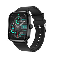 Montre connectée Android avec écran TFT carré de 1,83 pouce, étanche IP67, bracelet en caoutchouc pour hommes et femmes, pour appels, suivi de la santé et du sommeil