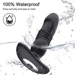 Vibrador Anal Telescópico de Alta Calidad, Impermeable y Ecológico, con Control Remoto, para Masaje de Próstata y Eyaculación - Product Image 3