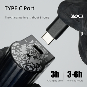 Xách tay không dây Tattoo Power Supply <span class=keywords><strong>Mini</strong></span> kỹ thuật số pin 1400mAh với <span class=keywords><strong>LCD</strong></span> dễ dàng RCA kết nối sạc chức năng - Product Image 2