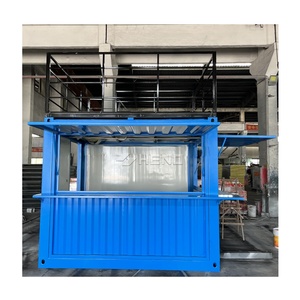 Container Prefabbricato <span class=keywords><strong>in</strong></span> Acciaio da 10 Piedi per Ristorante, Negozio o Chiosco Alimentare, Mini Casa Container - Product Image 2