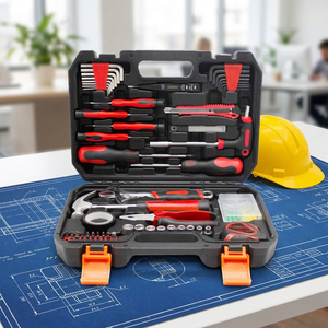 Wholesale 81Pcs Carbon Steel Home Repair <b>Tool</b> <b>Set</b> with Hard Case DIY Gift Household <b>Tool</b> <b>Set</b> - Product Image 6