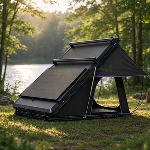 Automatic Quick Opening Rooftop Tent Hard Shell Aluminum Alloy <b>Roof</b> Top Tent Pop Up Car <b>Roof</b> Tent For Suv Waterproof Camping - Product Image 4