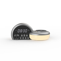 Draadloze oplaadbare Bluetooth-speaker, multifunctionele speaker met sfeerverlichting, Bluetooth-speaker wekker met geluid