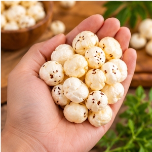 Makhana Natural Seleccionada a Mano, Semillas de Loto Tostadas, Grado de Exportación, Suministro a Granel, Venta al por Mayor - Product Image 2