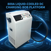Cargador de CC de Metal de Alta Potencia 800A Refrigerado por Líquido para Centros de Diagnóstico NEV Avanzados e Instituciones de Reparación Profesional
