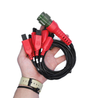 Cable de Repuesto para Probador de Inyectores Autel, Conector Redondo, Cable de Diagnóstico para Inyectores de Combustible