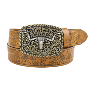 Cinture <span class=keywords><strong>da</strong></span> Cowboy JULUN con Grandi Fibbie a Testa di Toro, Stile Retrò Punk, Vendita Diretta dalla Fabbrica, Cinture all'Ingrosso - Product Image 1