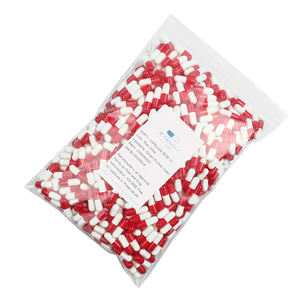 VegCaps vacíos Shell Clear Cápsulas a base de plantas veganas vacías Tamaño 000 00 0 1 2 3 4 5 Cápsulas vegetales naturales HPMC - Product Image 1