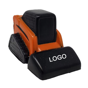 Personalized Custom PU Foam Simulation Forklift Bulldozer Shaped Venting Stress Reliever <b>Squeeze</b> Toy Promotional Gifts for Kids - Product Image 1