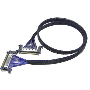 Fabrieksgemaakte JAE FI-RE51 0,5 mm LVDS-kabel met connectoren aan beide uiteinden, display-signaalkabel voor embedded apparatuur, touchscreen LCD-scherm - Product Image 4