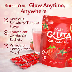 דוגמיות חינם של משקה מוצק להרזיה והבהרת העור, 150,000 מיליגרם קולגן וגלוטתיון באבקה - Product Image 3