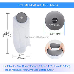 Housse de protection en plâtre imperméable pour bras adulte, housse de protection pour bras cassé, housse de protection étanche pour la douche - Product Image 2
