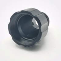 Service de fraisage CNC personnalisé JXD Machining, adaptateur de boîtier métallique fileté, tournage de précision, fraisage, dessin, prototype OEM