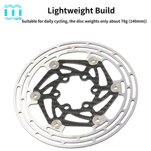 Rotor de <span class=keywords><strong>frein</strong></span> <span class=keywords><strong>à</strong></span> disque de <span class=keywords><strong>vélo</strong></span> SeeMore ODM/OEM 140/160 mm avec 6 boulons, rotors en carbone pour freins de <span class=keywords><strong>vélo</strong></span>, distance 44 mm pour <span class=keywords><strong>vélo</strong></span> de route - Product Image 2