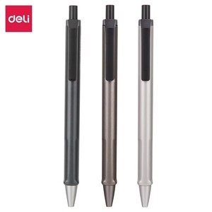 Stylo gel DELIT A17 de haute qualité, noir, 0,5 mm, pour signature professionnelle, à encre à base d'eau, avec boîte. - Product Image 4