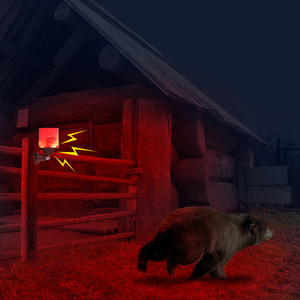 Năng lượng mặt trời cảnh báo báo động ngoài trời 129dB năng lượng mặt trời báo động với 13 âm thanh - Product Image 2