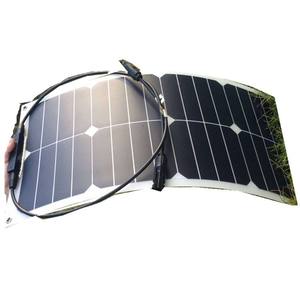 Facile à transporter énergie renouvelable 125*125 <span class=keywords><strong>sunpower</strong></span> 25W module solaire semi-flexible machine à panneau solaire ensemble de panneaux solaires - Product Image 1
