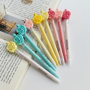 ปลอกดินสอซิลิโคนรูปดอกกุหลาบ 3 มิติ แบบขายส่ง สั่งทำได้ ลายการ์ตูน สไตล์ฮวงจุ้ย สำหรับสำนักงาน โรงเรียน รับสั่งจำนวนมาก - Product Image 3