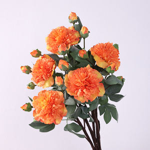 ตกแต่งงานแต่งงานด้วย<span class=keywords><strong>ดอก</strong></span><span class=keywords><strong>โบตั๋น</strong></span>สีขาวดอกไม้ประดิษฐ์ดอกทิวลิปสำหรับตกแต่งบ้านตกแต่งบ้าน - Product Image 4