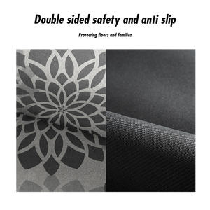 Alfombrilla de Baño Rectangular de Tierra de Diatomeas Mejorada, Floral, Antideslizante, Suave, para el Hogar, Alfombrilla de Piso para Baño, Alfombrilla Absorbente Gruesa para Puerta - Product Image 3