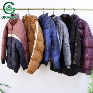 Chaquetas Gracer Usadas al por Mayor, Resistentes al Viento, Cálidas <span class=keywords><strong>y</strong></span> Gruesas para Hombre, Envío Aleatorio en Fardos de 45 kg, MOQ para Reventa - Product Image 1