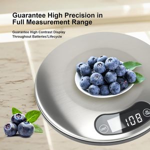 Báscula Digital Electrónica para Alimentos, Funciona con Batería, Capacidad de 15 kg, Función de Cuenta Regresiva, de Fábrica - Product Image 3