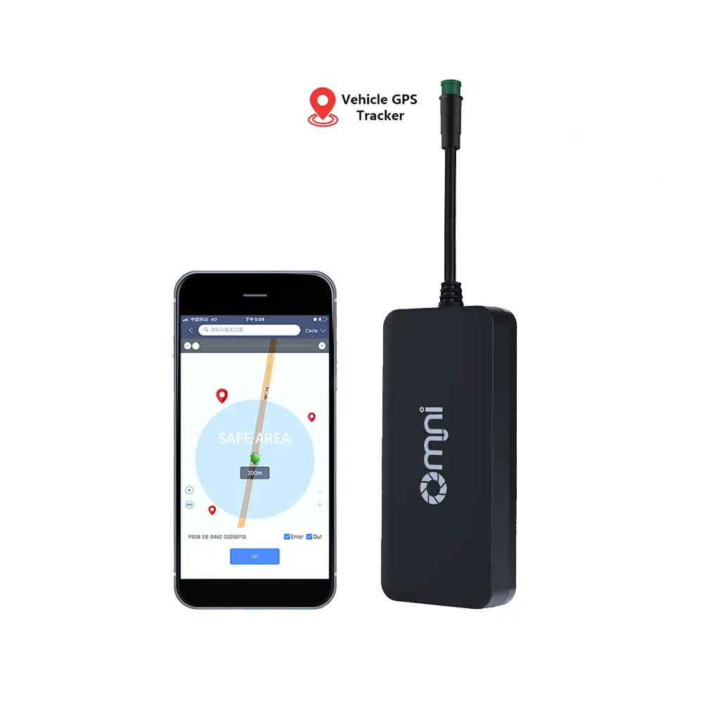 Penentu lokasi dan Google Map pelacak GPS otomotif GPS