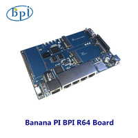 Banana PI BPI R64 MT 7622, carte de développement de routeur open source la plus récente, OpenWrt, Linux, 4 ports LAN Gigabit, fonction point d'accès Wi-Fi AC