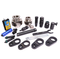 ZQYM kit d'outils de démontage d'injecteur de réparation automobile, kit d'outils de démontage et de mesure d'injecteur diesel à rampe commune pour cummins scania