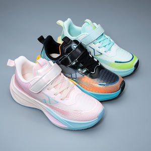 Lote de zapatos para niños, color rosa, negro y verde, zapatillas deportivas de malla de microfibra para niños, actividades diarias con zapatos cruzados para niños - Product Image 3