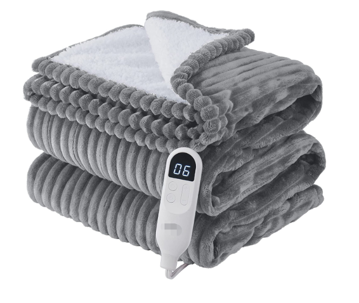 Source Hot sales online electric heating blanket,soft sherpa heated throw  blanket on m.alibaba.com