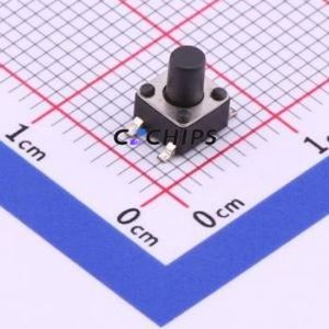UK-B0206-G6-160 Tactile Switch SMD-4P,4.5x4.5mm Switch Single Pole Single Throw Round Button 1.6N Vertical Mount - Product Image 1